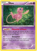 Mew 029  - Holofoil XY  Fates Collide - Holo Rare