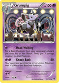 Grumpig 031  XY  Fates Collide - Rare