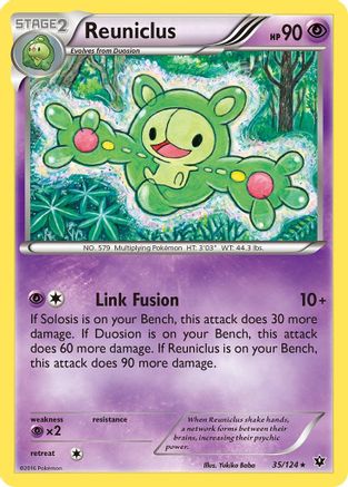 Reuniclus 035  XY  Fates Collide - Rare