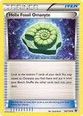 Helix Fossil Omanyte/124  XY  Fates Collide - Uncommon
