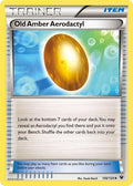 Old Amber Aerodactyl/124  - Reverse Holofoil XY  Fates Collide - Uncommon