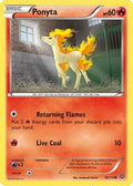 Ponyta 016  - Reverse Holofoil XY  Steam Siege - Common