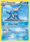 Samurott 032  - Reverse Holofoil XY  Steam Siege - Rare