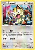 Meowth 088  - Reverse Holofoil XY  Steam Siege - Common