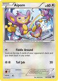 Aipom 090  - Reverse Holofoil XY  Steam Siege - Common