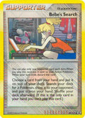 Bebe's Search (League Promo) 089/111  - Reverse Holofoil League & Championship Cards - Promo