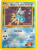 Misty's Seadra (Prerelease) 009  - Holofoil WoTC Promo - Promo