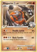 Rhyperior E4 - 32/111 (DPPt Rising Rivals)/111  - Holofoil Deck Exclusives - Holo Rare