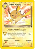 Dark Raichu - 7/110 (WotC Legendary Collection)/110  Deck Exclusives - Rare