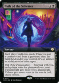 Path of the Schemer (Extended Art) (MOC-115) - March of the Machine Commander: (Extended Art) Foil