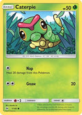 Caterpie 001  SM Base Set - Common