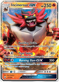 Incineroar GX 027  - Holofoil SM Base Set - Ultra Rare