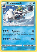 Crabominable 043  - Reverse Holofoil SM Base Set - Rare