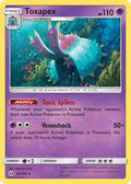 Toxapex 063  - Holofoil SM Base Set - Holo Rare