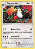 Toucannon 108  - Reverse Holofoil SM Base Set - Rare