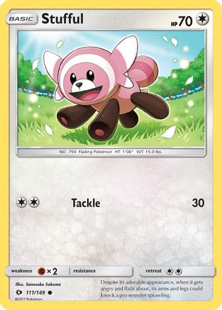 Stufful 111  SM Base Set - Common