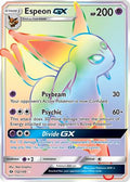 Espeon GX (Secret)  - Holofoil SM Base Set - Secret Rare
