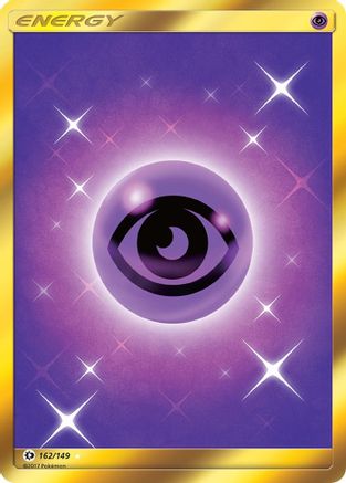 Psychic Energy (Secret) 162  - Holofoil SM Base Set - Secret Rare