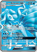 Alolan Ninetales GX (Full Art) 132  - Holofoil SM  Guardians Rising - Ultra Rare