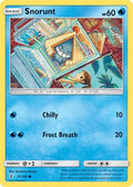 Snorunt 031  - Reverse Holofoil SM  Guardians Rising - Common