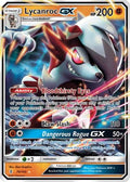 Lycanroc GX 074  - Holofoil SM  Guardians Rising - Ultra Rare