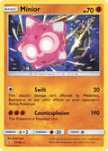 Minior 077  - Holofoil SM  Guardians Rising - Holo Rare