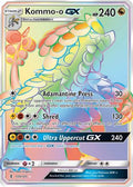 Kommo-o GX (Secret)  - Holofoil SM  Guardians Rising - Secret Rare