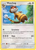 Watchog 108  - Reverse Holofoil SM  Guardians Rising - Uncommon