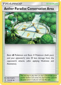Aether Paradise Conservation Area 116  - Reverse Holofoil SM  Guardians Rising - Uncommon