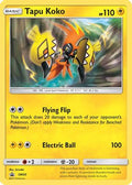 Tapu Koko SM30  - Holofoil SM Promos - Promo
