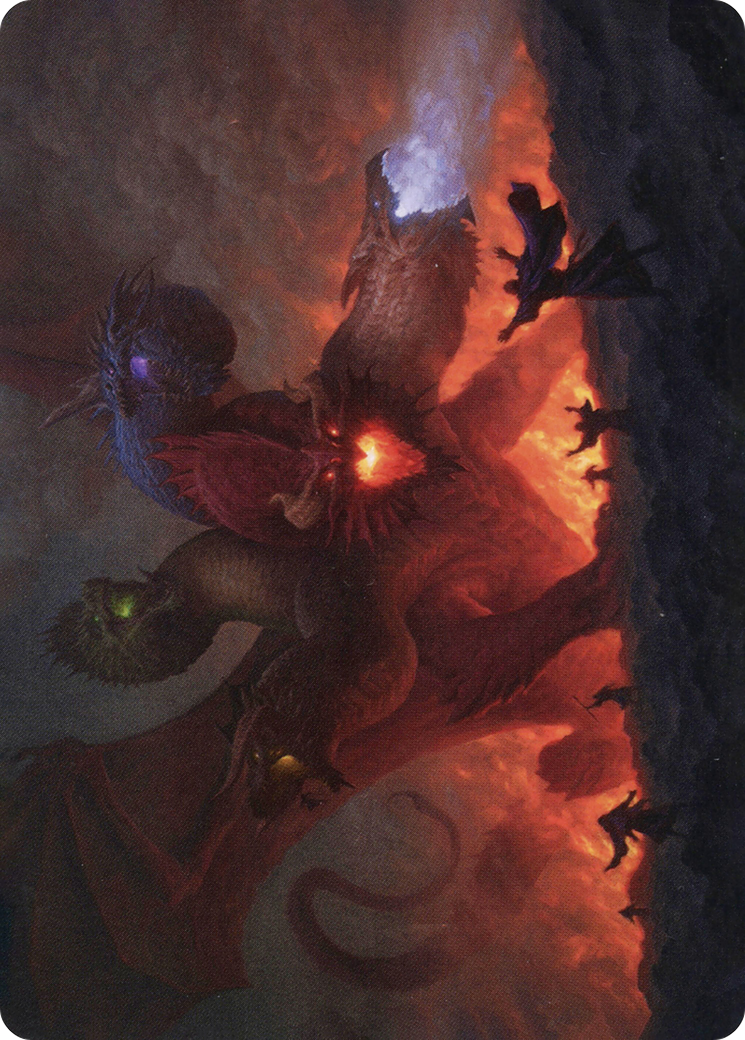 Tiamat // Tiamat (AAFR-026) - Adventures in the Forgotten Realms Art Series (Borderless) Foil