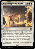 Everything Comes to Dust (Surge Foil) (WHO-624) - Doctor Who Foil