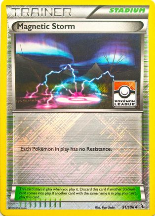 Magnetic Storm (Pokemon League) 091/106  - Reverse Holofoil League & Championship Cards - Promo