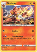 Simisear  - Reverse Holofoil SM  Burning Shadows - Uncommon