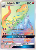 Salazzle GX (Secret)  - Holofoil SM  Burning Shadows - Secret Rare