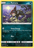 Alolan Rattata 081  SM  Burning Shadows - Common