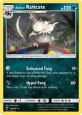 Alolan Raticate/147  SM  Burning Shadows - Rare