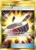 Choice Band (Secret)/147  - Holofoil SM  Burning Shadows - Secret Rare