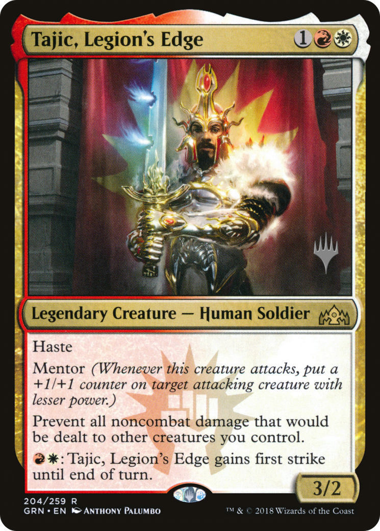Tajic, Legion's Edge (PPTHB-204) - Guilds of Ravnica Promos