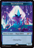 Shapeshifter Token (1909) (Double Rainbow Foil) (SLD-1909) - Secret Lair Drop Foil