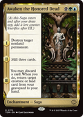 Awaken the Honored Dead (TDM-170) - Tarkir: Dragonstorm: (enchantment)