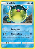 Qwilfish  - Reverse Holofoil Shining Legends - Common