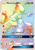 Mewtwo GX (Secret)  - Holofoil Shining Legends - Secret Rare