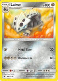 Lairon  - Reverse Holofoil SM  Crimson Invasion - Uncommon