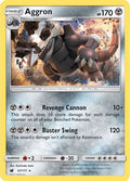 Aggron 067  - Reverse Holofoil SM  Crimson Invasion - Holo Rare