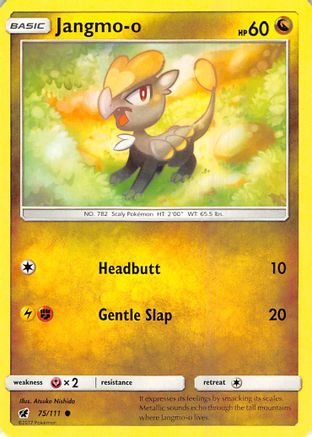 Jangmo-o 075  SM  Crimson Invasion - Common
