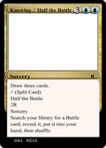 Knowing // Half the Battle (UNK-RZ15) - Unknown Event