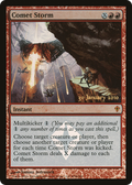 Comet Storm (PRE-076) - Worldwake Promos Foil
