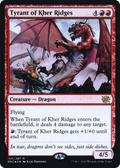 Tyrant of Kher Ridges (PRE-154) - The Brothers' War Promos Foil