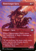 Flametongue Kavu (Borderless) (DMR-432) - Dominaria Remastered